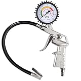 Ce pistolet à jauge de pneu est fabriqué en acier standard durable et stable qui peut être stocké et utilisé pendant très longtemps