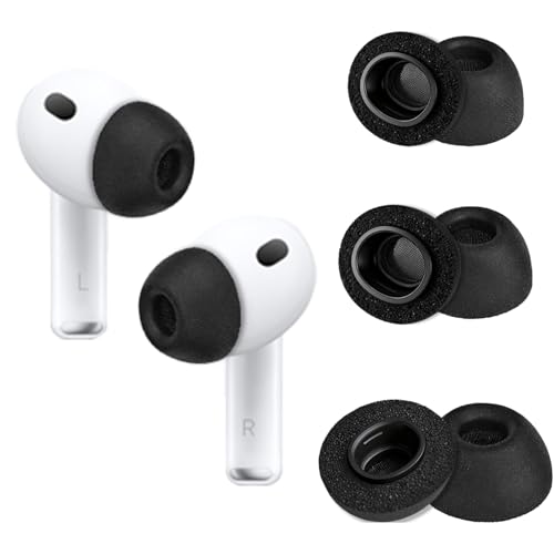 For AirPods Pro 3 �C���[�s�[�X Mosasa AirPods Pro ��3����Ή� �V���R�� �C���[�`�b�v �_�炩�� �ᔽ�� �E���^���� �m�C�Y�ጸ �������� �Չ��� ����~�� �_�炩�� ���C�K�[�h �������[�t�H�[�� �X�|���W (S/M/