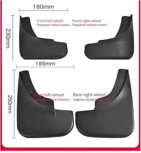 Guardabarros para VW Bora y Golf 4 con máxima protección ante salpicaduras 4