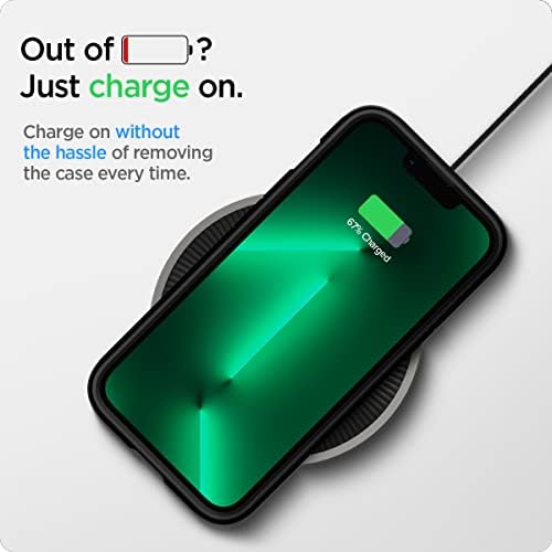 Spigen Tough Armor Case Compatible with iPhone 13 Pro Max - Midnight Green