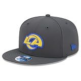 New Era Men's Charcoal Los Angeles Rams 2026 Sideline Cold Weather 9FIFTY Snapback Hat