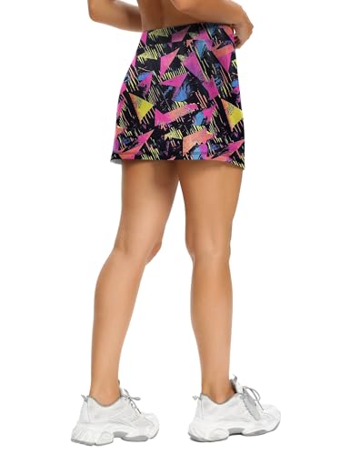 Image of LouKeith Tennis Skirts for Women Golf Athletic Activewear Skorts Mini Summer Workout Running Shorts with Pockets