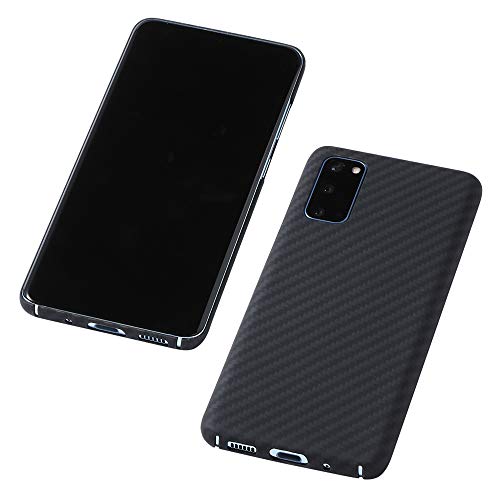 Deff（ディーフ） Ultra Slim & Light Case DURO for Galaxy S20+ 極薄0.7mm 超軽量11.8g 防弾チョッキに使われる強化繊維 アラミド繊維で作ったケース 意匠登録中