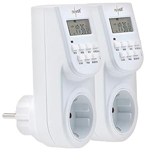 Revolt Digitale Zeitschaltuhren NC9574-944 2er-Set