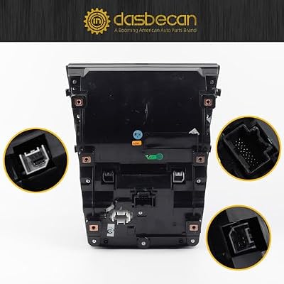 Dasbecan Touch Screen Navigation Radio GPS Assembly CUE System, Infotainment Display Module with Cooled Seat Compatible with 2013-2020 Cadillac Escalade ATS SRX XTS ELR Replace 23106488 23243166