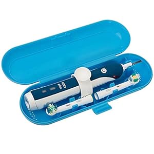 Plastic elektrische tandenborstel Travel Case voor Oral-B Pro Series, blauw