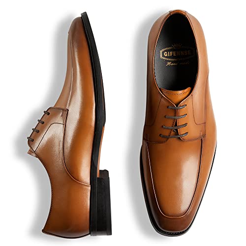 Image of GIFENNSE Mens Oxford Shoes Leather Dress Shoes for Men