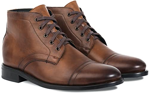 Thursday Boot Company Men's Cadet Cap Toe Boot, Walnut, 9.5 #TOP1