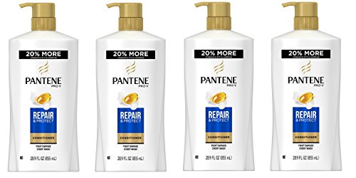 Pantene Pro-V Repair & Protect Conditioner, 28.9 fl oz (Pack of 4) (Packaging May Vary)