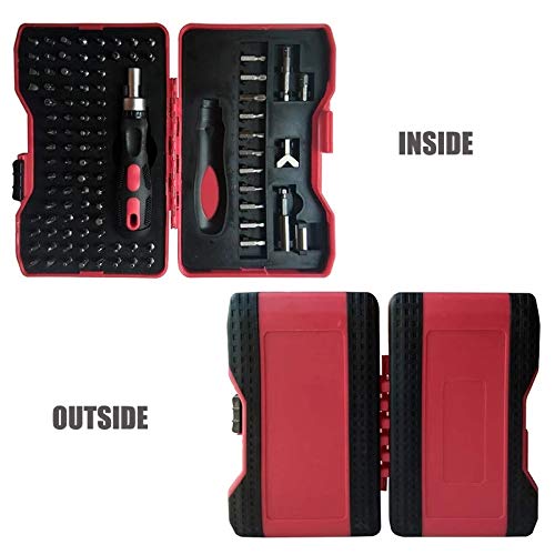 MQPALZKD Screwdriver Set 101-in-1 Ratchet Screwdriver Precision Repair Tool Kit Magnetic Hex Torx Bits Hand Tools - Image 6