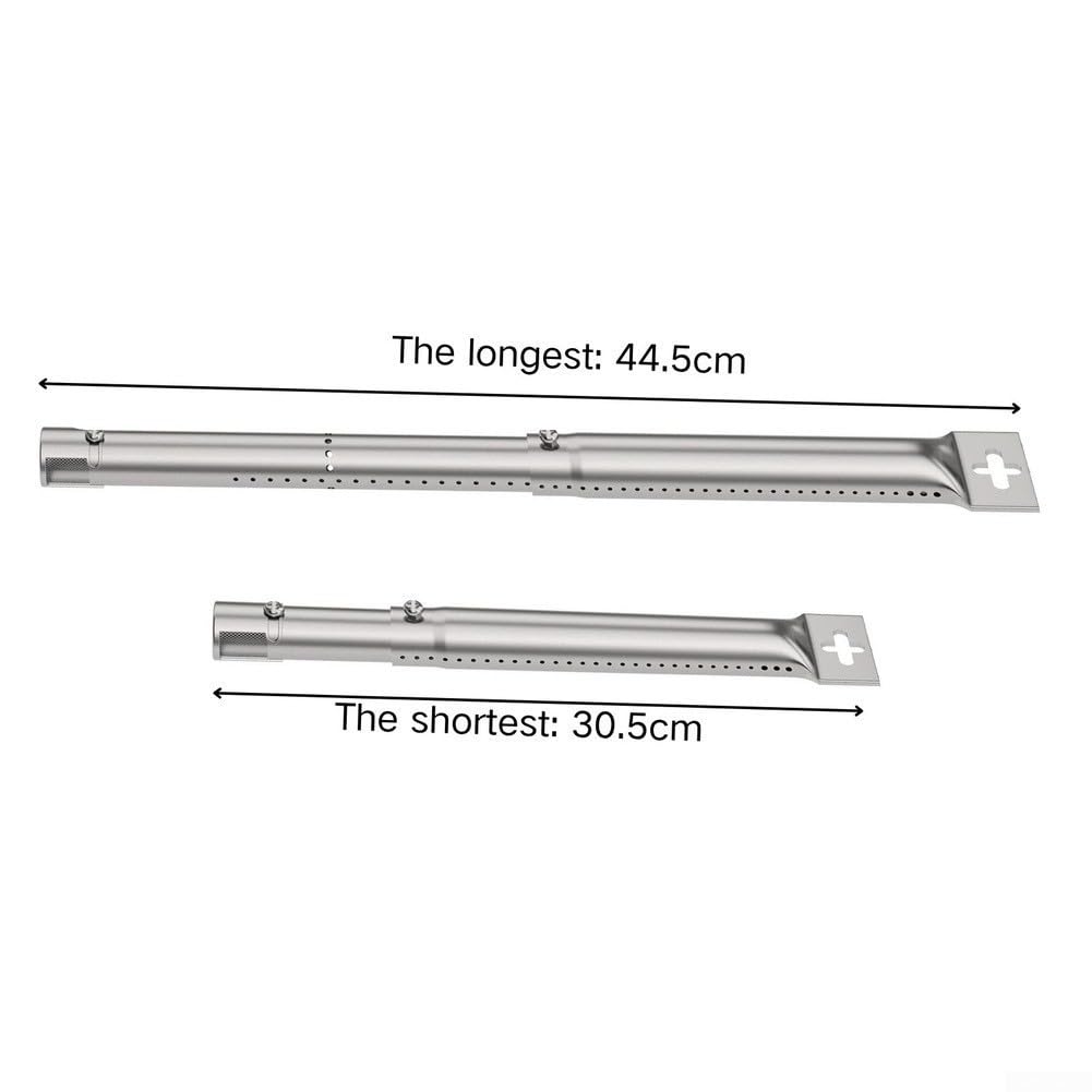 Bruciatore Acciaio Regolabile 30-45cm per Barbecue Bruciatore(XH00119)