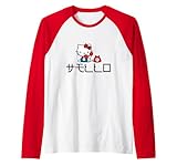 Hello Kitty Japan Cute Telephone Raglan Baseball Tee