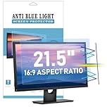LAMA 21.5 Inch Blue Light Blocking Screen Protector, Universal Computer Monitor Screen Filter (WxH:18.74"*10.55"), Anti Blue Light, Anti Glare, Anti-UV, Eye Protection, Reduce Eye Strain(21.5" 16:9)