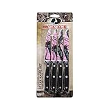 Mossy Oak 5162560 4 Piece Steak Knife Set, Pink