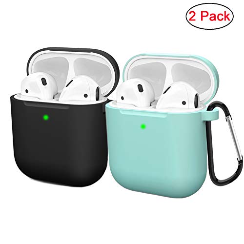 Compatible AirPods Case Cover Silicone Protective Skin for Apple Airpod Case 2&1