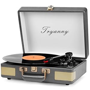 Trynnay R610 Plattenspieler 3-Gang-Bluetooth