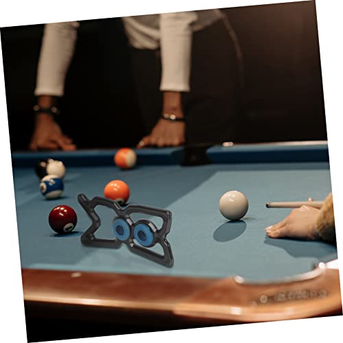 Support de queue de billard portable stable avec rack pratique compact 4 pièces - 2