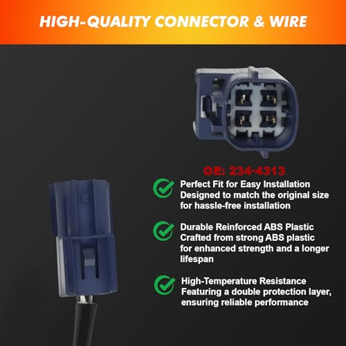 4 Piezas Sensor de Oxígeno Compatible Nissan 2011-2012 miniatura 5