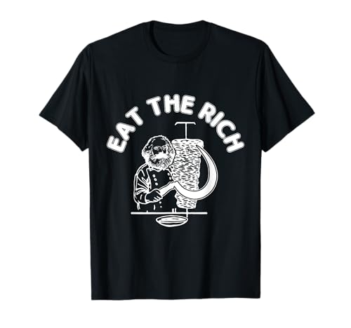 Karl Marx Eat Döner Kebab Rich Socialismo Camiseta