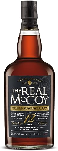 Rhum The Real McCoy 12 YO 0,7L 40% pour les amateurs de spiritueux barbadiens