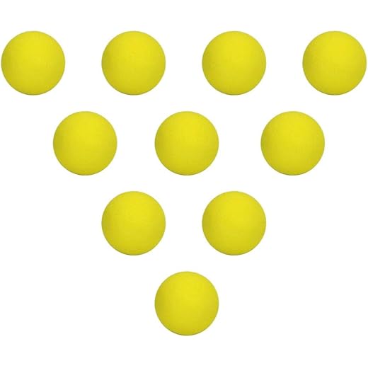 BNF EVA Foam Golf Training Balls 10 Pieces