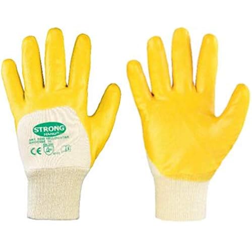144 Paar Stronghand Nitrilhandschuhe Arbeitshandschuhe Gelb 0550 Yellowstar Gr. 10