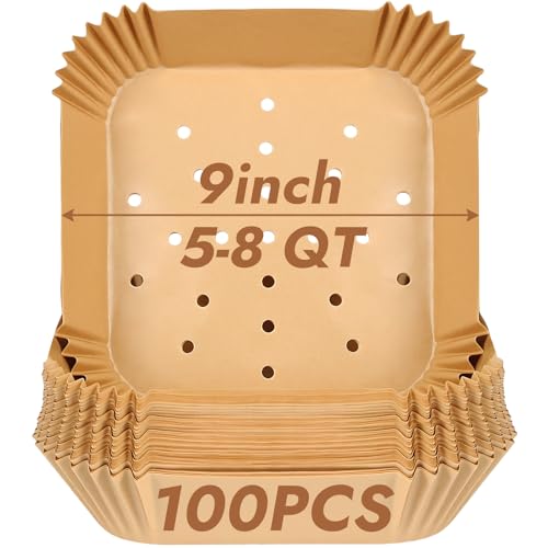 100PCS Perforated Air Fryer Liners