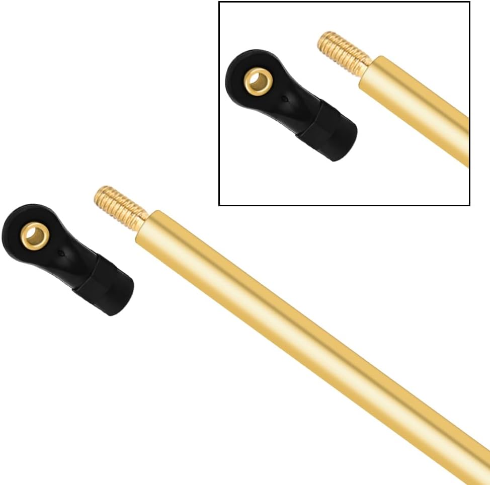 TRX4M Brass High Clearance Links Linkage Rod Set for TRX-4M 1/18 RC Crawler Upgrade Parts
