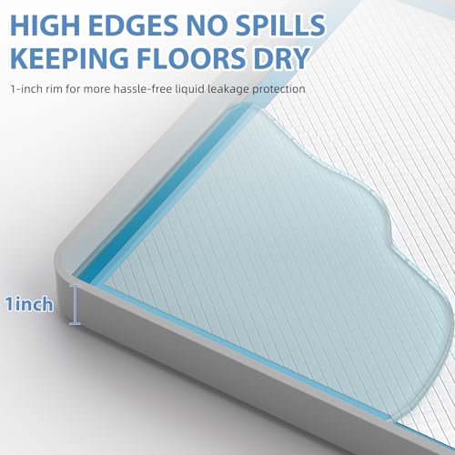 image for IMMCUTE Pee Pad Holder for Dogs, Thickened Soft Silicone Extra Large P