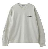 [ミルクフェド] アイシングロゴワイドロングスリーブティー ICING LOGO WIDE L/S TEE 103253011008 OATMEAL L