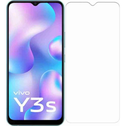 Image of Embed HD-Clear Screen Guard for Vivo Y3S - Harder or Durable Plastic & More Impact-Resistant Than Glass, with Free Installation Kit