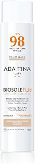 Ada Tina Biosole Fluid Sun Color Defense FPS 98 Médio Escuro - Protetor Solar com Cor 40ml