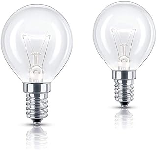Utiz 2 x Oven 40W Lamp E14 SES Oven Incandescent Appliance Golf Shape Bulb Small Screw Cap 300C° Fits AEG/Bosch/Siemens/Neff/Hotpoint Pack of 2