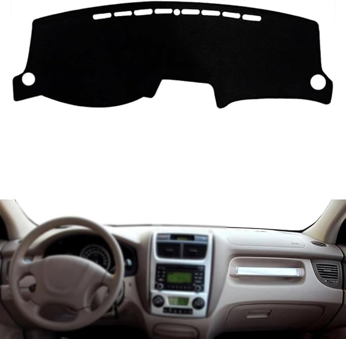 Tapis antidérapant UV Kia Sportage 2004-2010 finition haut de gamme noire