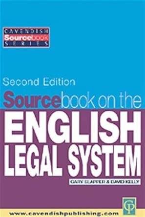 Sourcebook on English Legal System (Sourcebook S.) 2nd Edition-Wow! eBook
