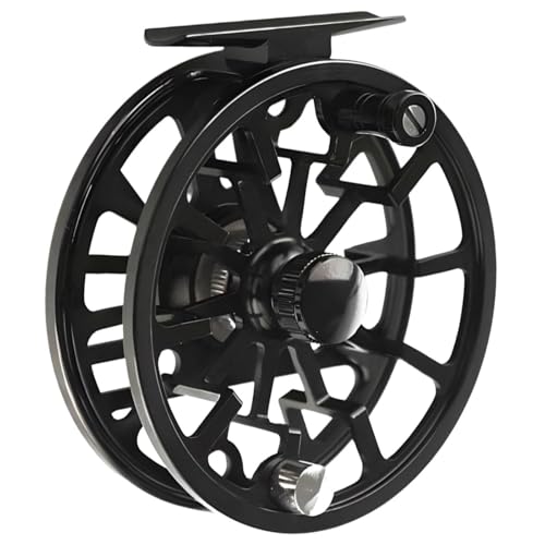 Fly Reel for Anglers, Smooth and Lightweight Portable, Corrosion-Resistant, One-Way Bearing, Aluminum CNC Machined Fly Fishing Reel