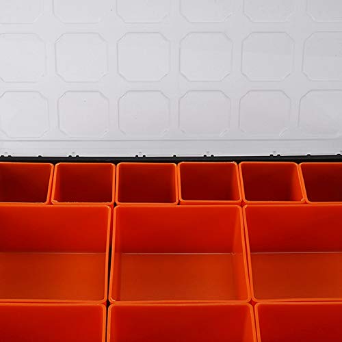 Mallette de rangement outils plastique 312 vis clés pièces matériel - 5