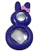 SAIKA Lovely Rabbit Style Selfie Lens Close-up Lens Self Shot Lens for Fujifilm Instax Mini 8 Mini 7s Instant Film Camera with Lens Cleaning Cloth (Grape)