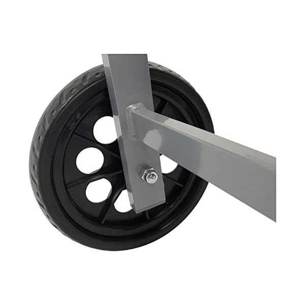 DEGAMO Gartenliege Ostia Aluminium rollbar