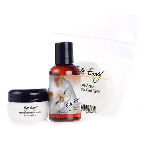 Eye Envy Kit Gato - Tratamiento quitamanchas para gatos y gatitos