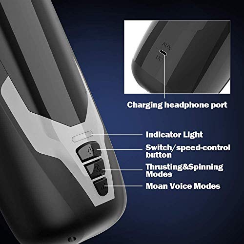 Perfeito Newly Toy para Masculino com Copos - USB Recarregável Masculino Masturbação Brinquedos Ades