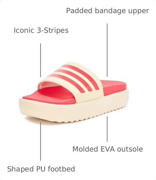 Image of adidas Women's Adilette Platform Slide Sandals