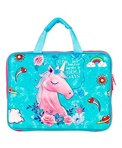 Health Omega Unicorn Multi-Layer Large Capacity Hardtop Bag for Tablet/iPad with Compartment for Kids (B09K934B9W) Amazon Price History, Amazon Price Tracker