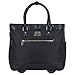 Kenneth Cole Reaction Runway Call Nylon-Twill Laptop & Tablet Business Travel, Black Wheeled Tote, One Size