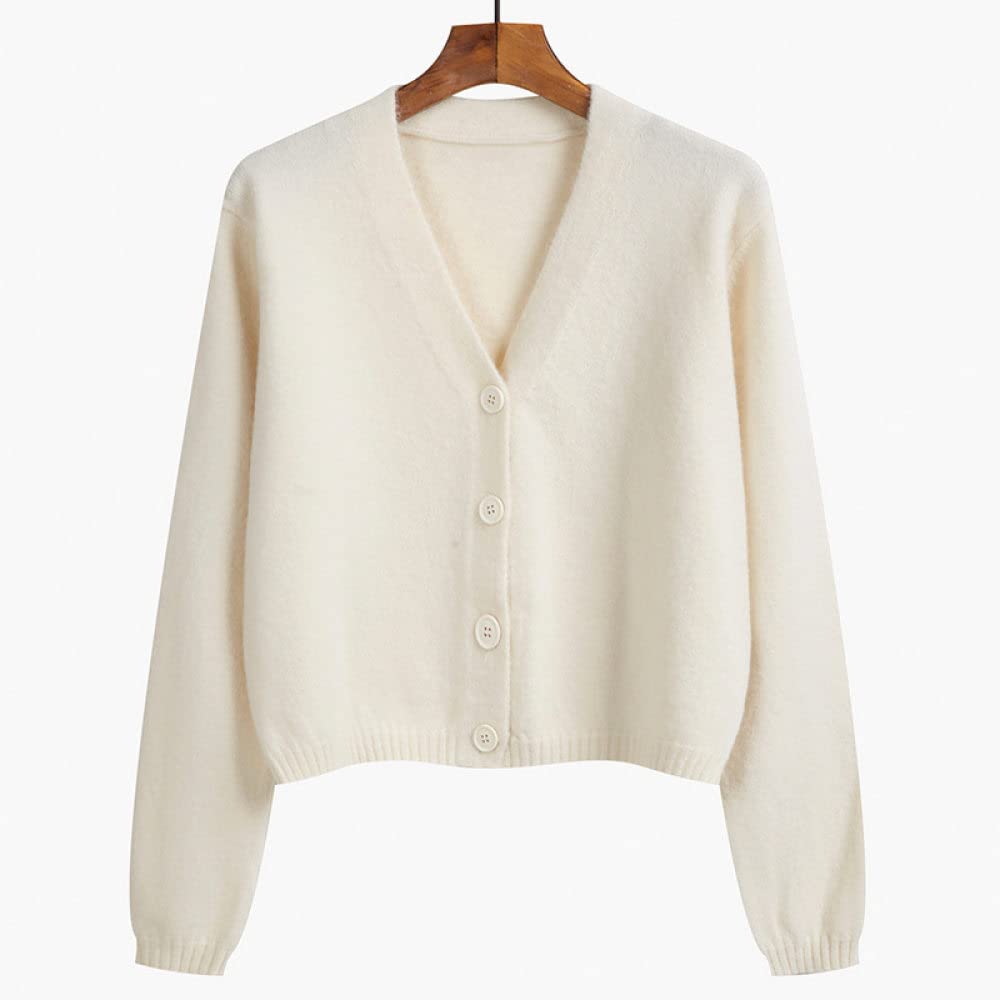 Cardigan En Tricot | Femme | Tissu En Maille Doux | Boutonné