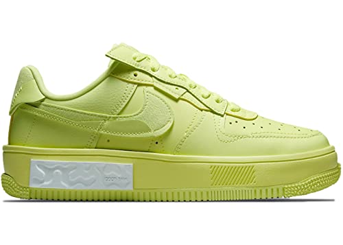 NIKE Damen Air Force 1 Fontanka Sneaker, Yellow Strike Lt Lemon Twist, 38 EU