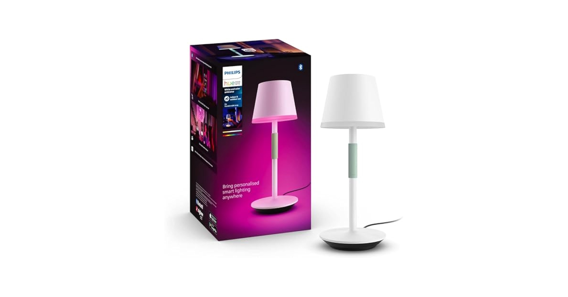 Philips　Hue　Go Hue Go Portable Light White - White and Colour Ambiance