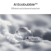 Samsung WW1BFG5U34AEEG Waschmaschine, 10 kg, EEK: A, AI Energy Mode, AI Ecobubble, SuperSpeed 39 Min., Hygiene-Dampfprogramm, WiFi, Weiß – Ansicht 5