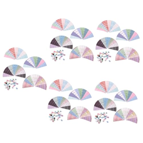 Bandes Papier Origami Étoile Dégradé Couleur - Cadeau Idéal pour Artisanat DIY et Décoration