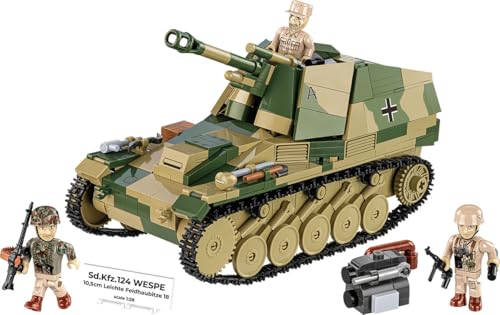 COBI Sd.Kfz. 124 WESPE Executive, Grün, Braun, Schwarz